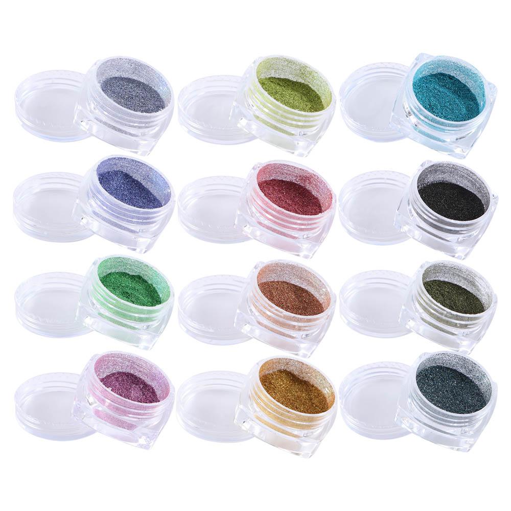 Holographic Sparkly Nail Pigments Nail Art Decorations Glitter Nail Powder Mirror Chrome Effect 01
Holographic Sparkly Nail Pigments Nail Art Decorations Glitter Nail Powder Mirror Chrome Effect 01