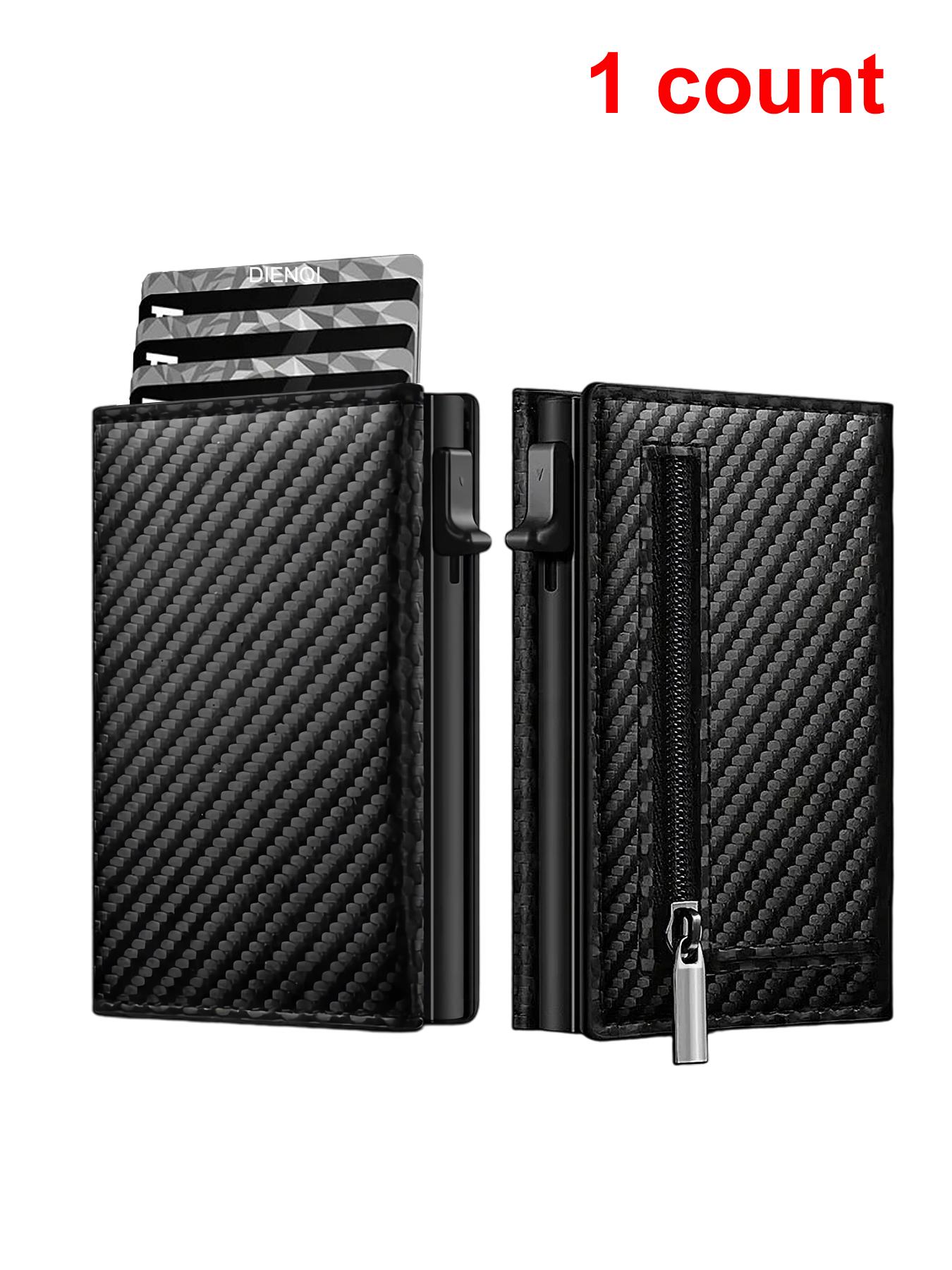 Автоматические всплывающие визитницы, держатели для ID-карт, кошельки, мужской роскошный короткий металлический минималистичный кошелек, сумка для хранения карт, кошелек
Автоматические всплывающие визитницы, держатели для ID-карт, кошельки, мужской роскошный короткий металлический минималистичный кошелек, сумка для хранения карт, кошелек