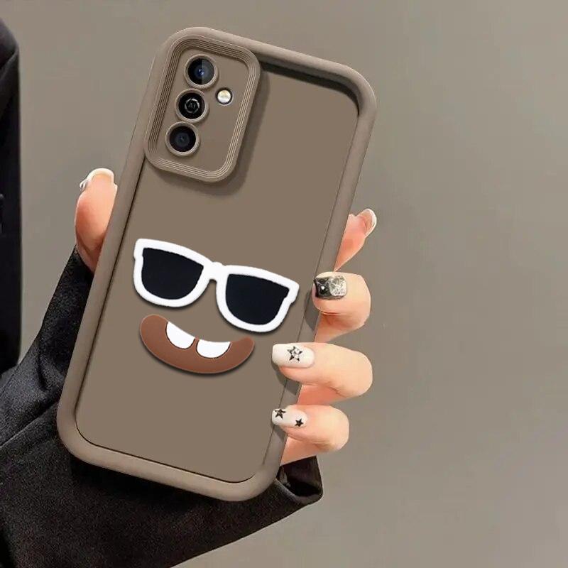 Cute 3D Glass Smile Phone Case for Samsung Galaxy A17 A07 A56 A36 A26 A54 A34 A55 A04 A05S A05 A51 A71 S25 S24 Ultra S23 FE Cartoon Cover Samsung Galaxy A02S (164mm)
Cute 3D Glass Smile Phone Case for Samsung Galaxy A17 A07 A56 A36 A26 A54 A34 A55 A04 A05S A05 A51 A71 S25 S24 Ultra S23 FE Cartoon Cover Samsung Galaxy A02S (164mm)