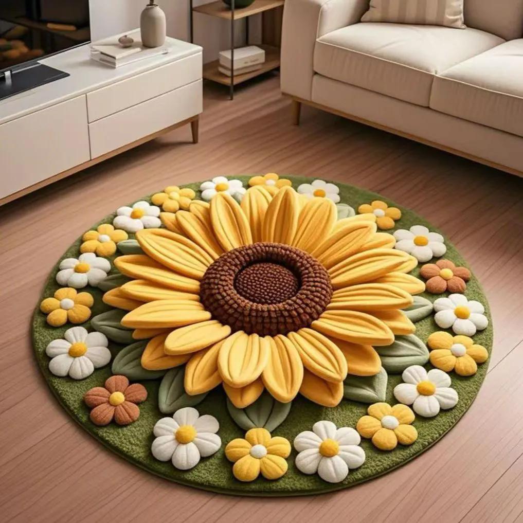 WTEMPO Multi-size 3D High-end Living Room Floor Mats Home Anti-slip Foot Mats Bathroom Water-absorbing Dirt-resistant Anti-slip Mats 60cm жовтий
WTEMPO Multi-size 3D High-end Living Room Floor Mats Home Anti-slip Foot Mats Bathroom Water-absorbing Dirt-resistant Anti-slip Mats 60cm жовтий