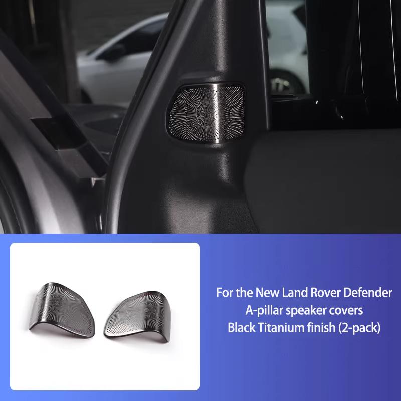 For Land Rover Defender 90 110 130 2020-2026 Car Door Speaker A-Pillar Dust Cover Interior Decorative Accessories
For Land Rover Defender 90 110 130 2020-2026 Car Door Speaker A-Pillar Dust Cover Interior Decorative Accessories