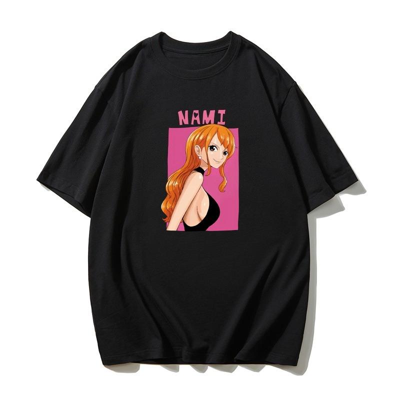 Summer Cotton One Piece Nami TShirt Plus Size Loose Anime Print Trendy Top for Unisex Women M
Summer Cotton One Piece Nami TShirt Plus Size Loose Anime Print Trendy Top for Unisex Women M