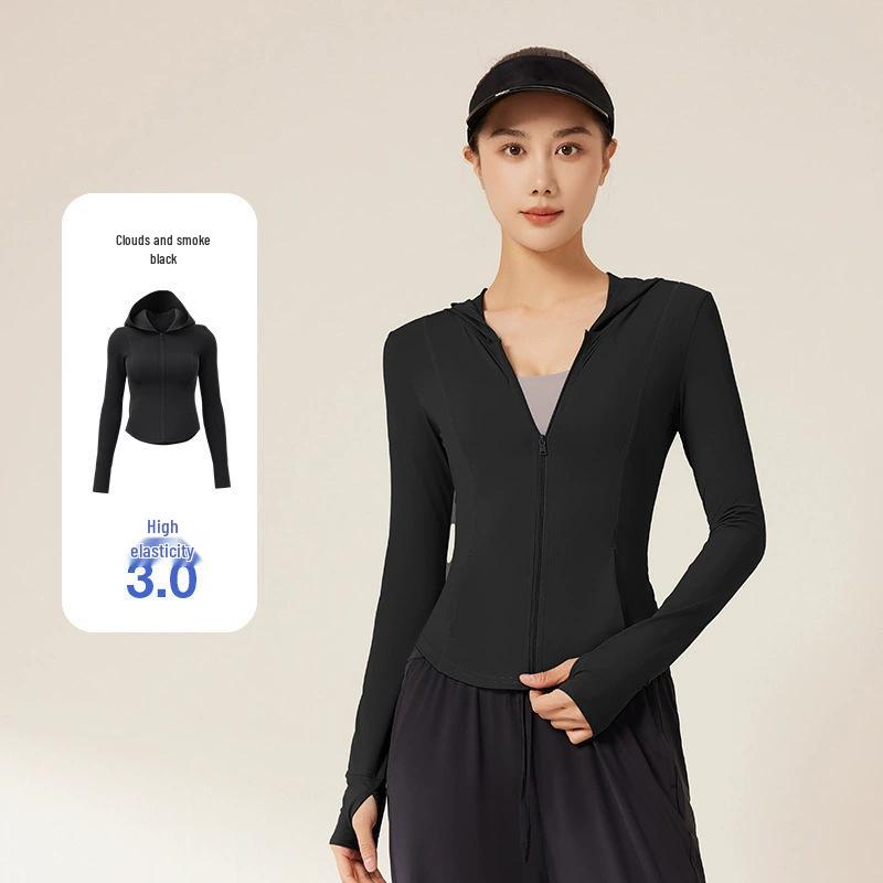 Женская облегающая куртка с капюшоном для защиты от УФ-лучей - Летнее пальто с длинным рукавом Extra Extra Large
Женская облегающая куртка с капюшоном для защиты от УФ-лучей - Летнее пальто с длинным рукавом Extra Extra Large