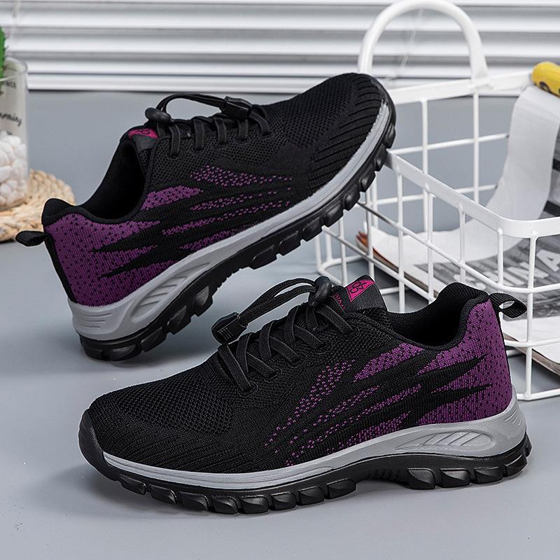 Осенняя обувь для пожилых людей, мужская обувь для отцов, женская обувь для ходьбы среднего и пожилого возраста, удобная и нескользящая обувь для мам, сетчатая обувь может быть 36