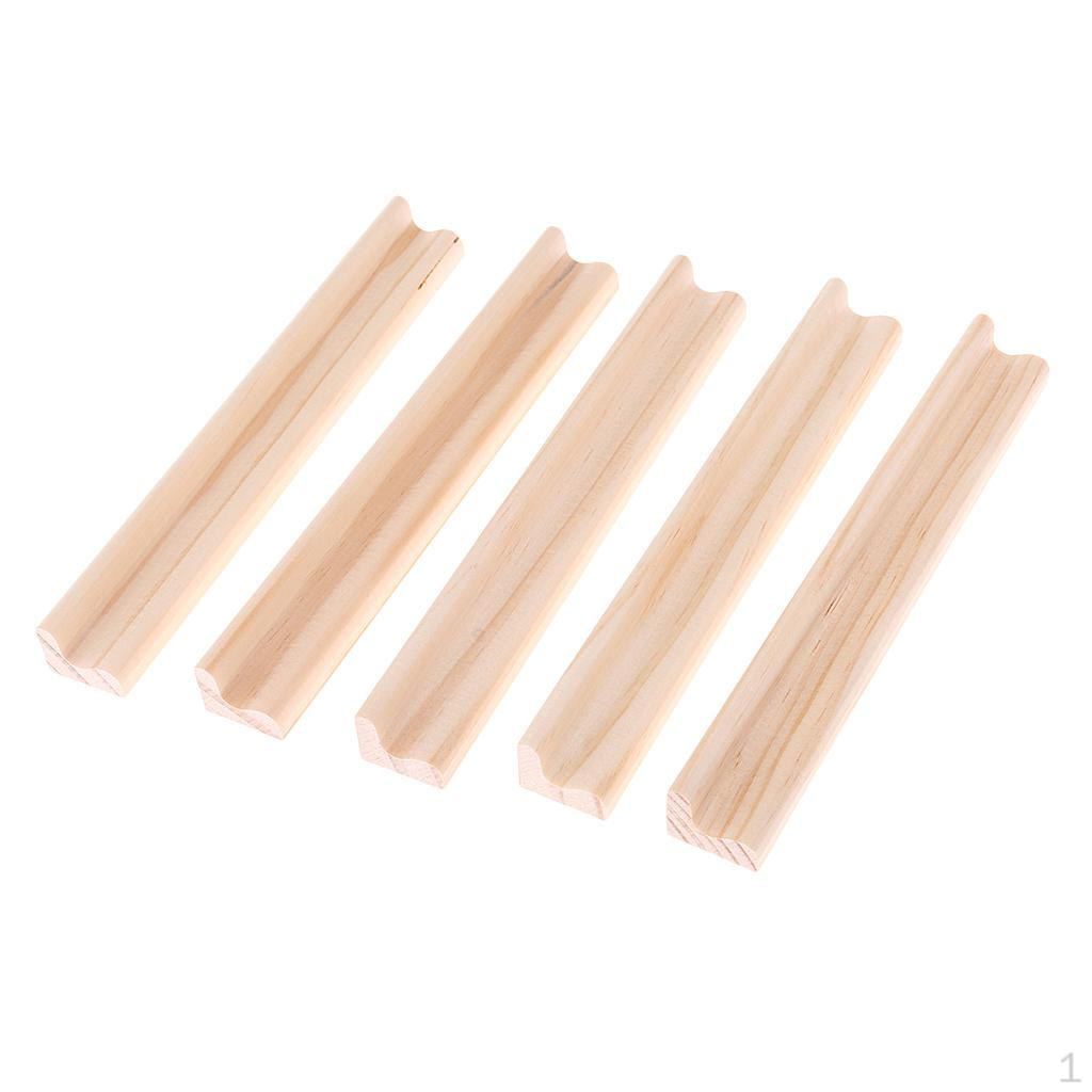 5 Pcs Wooden Letter Tile Trays Racks Holders for Wall & Crafts
5 Pcs Wooden Letter Tile Trays Racks Holders for Wall & Crafts