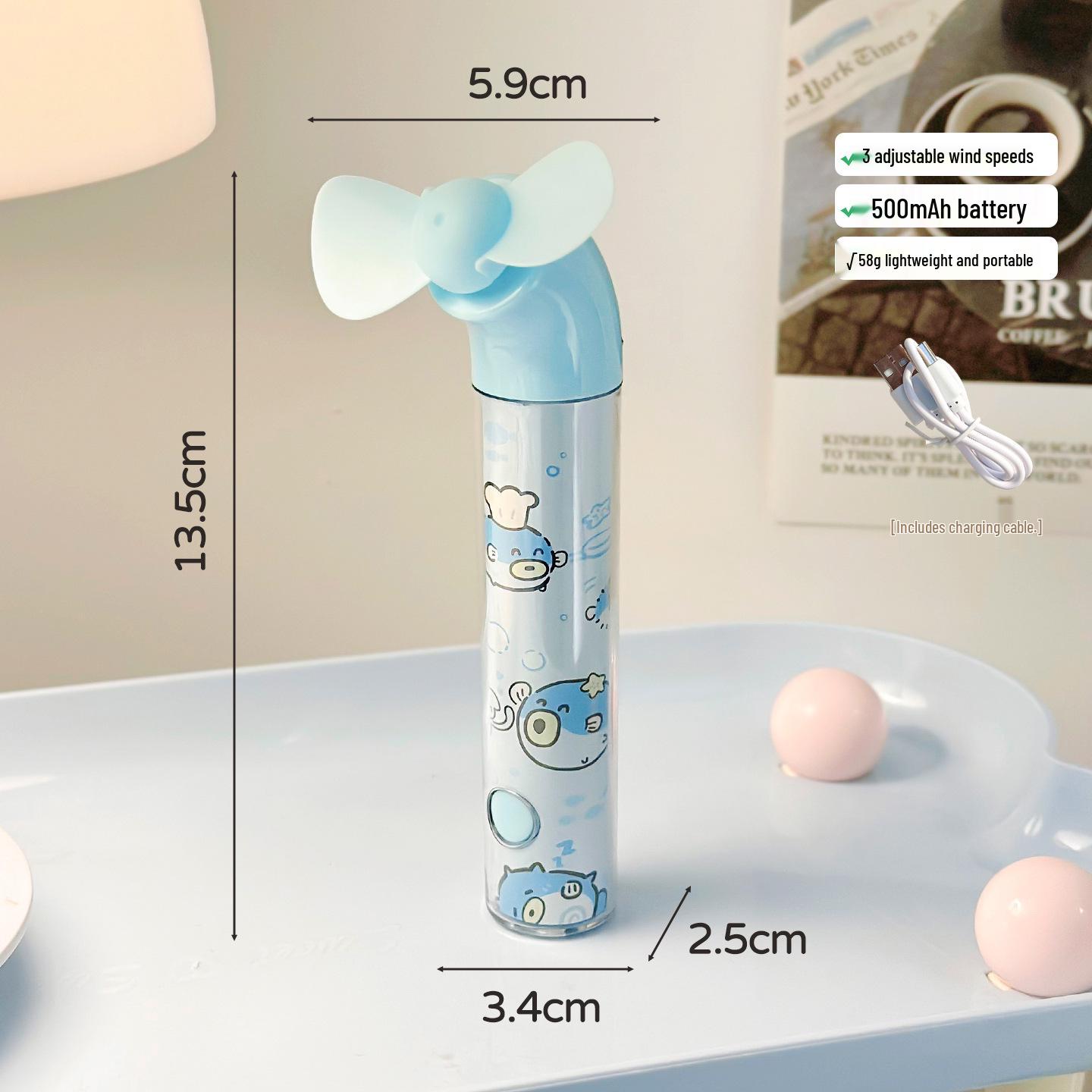 2026 Kids Portable USB Rechargeable Cartoon Handheld Mini Fan for Outdoor Amusement Refer to Image
2026 Kids Portable USB Rechargeable Cartoon Handheld Mini Fan for Outdoor Amusement Refer to Image