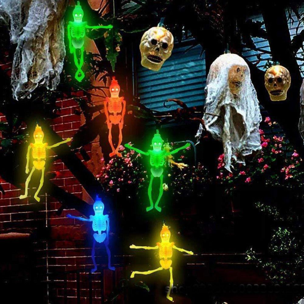 Colorful Halloween String Lights Skeleton Frame Skeletons Lights String 10LED Party Decor
Colorful Halloween String Lights Skeleton Frame Skeletons Lights String 10LED Party Decor