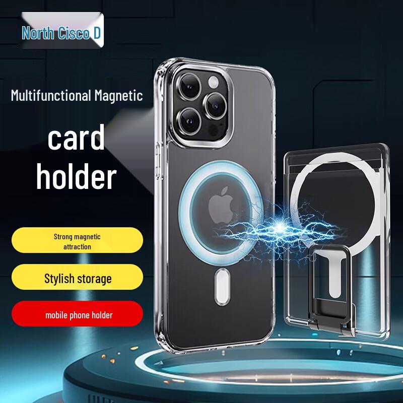 MagSafe Magnetic Card Holder with Stand
MagSafe Magnetic Card Holder with Stand
