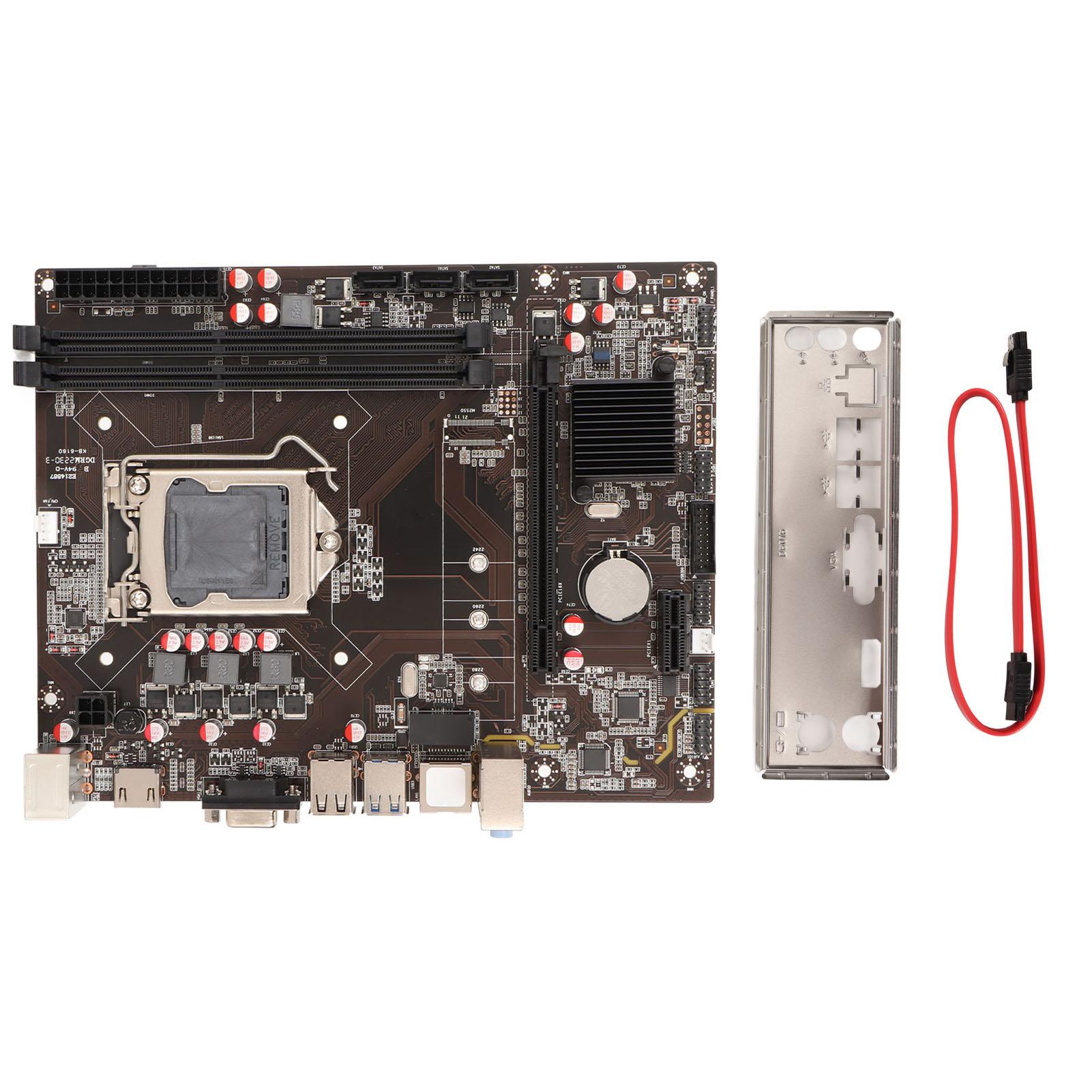 H81A Motherboard Dual Channel DDR3 Memory Support LGA 1150 Pin for Intel 4th Gen for I3 I5 I7
H81A Motherboard Dual Channel DDR3 Memory Support LGA 1150 Pin for Intel 4th Gen for I3 I5 I7