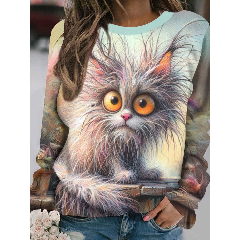 Женский лонгслив с круглым вырезом 6XL
Женский лонгслив с круглым вырезом 6XL