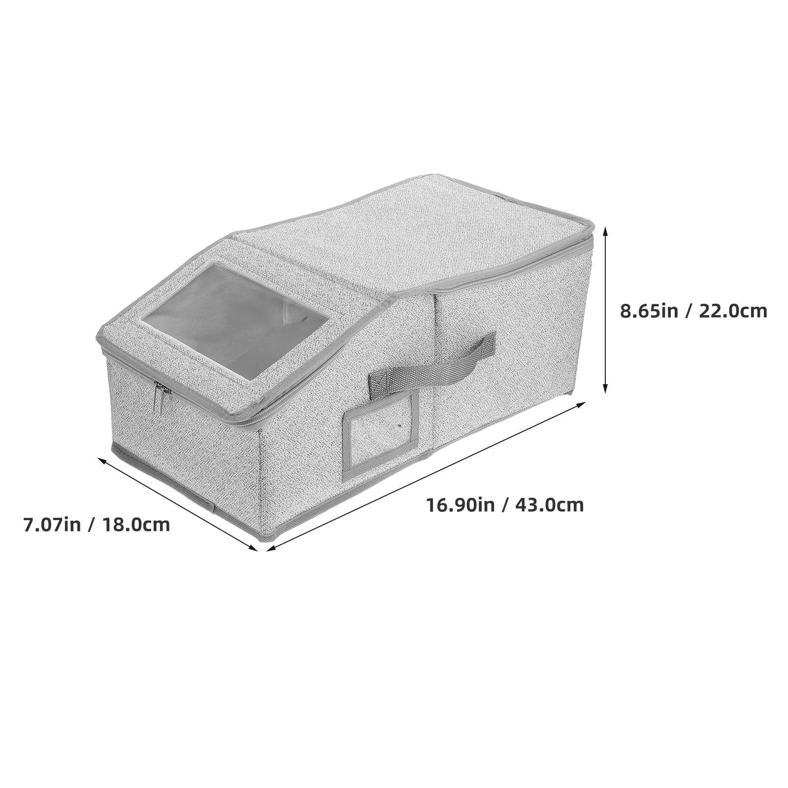 Stackable Hat Container Ventilated Cap Organizer Baseball Cap Organizer with Transparent Window Dust-proof Hat Storage for Caps серый
Stackable Hat Container Ventilated Cap Organizer Baseball Cap Organizer with Transparent Window Dust-proof Hat Storage for Caps серый