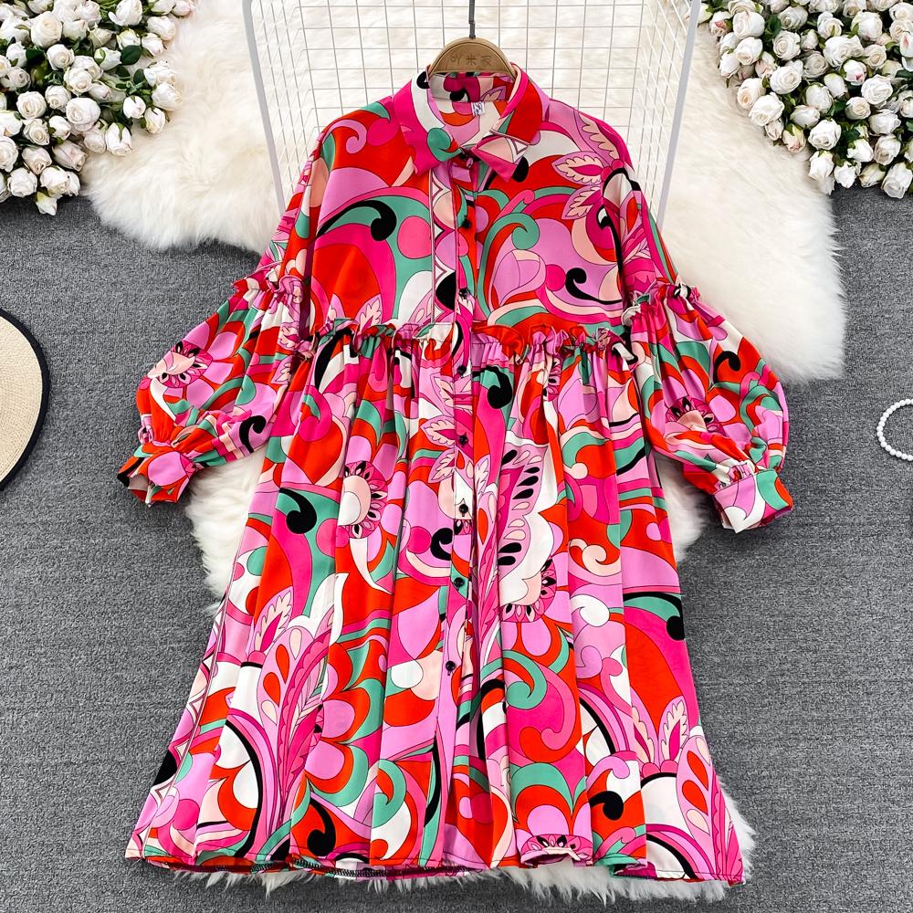 RUGOD европейский и американский атласный принт со свободными рукавами-фонариками, рубашка средней длины, модное однобортное платье трапециевидной формы с длинными рукавами
RUGOD европейский и американский атласный принт со свободными рукавами-фонариками, рубашка средней длины, модное однобортное платье трапециевидной формы с длинными рукавами