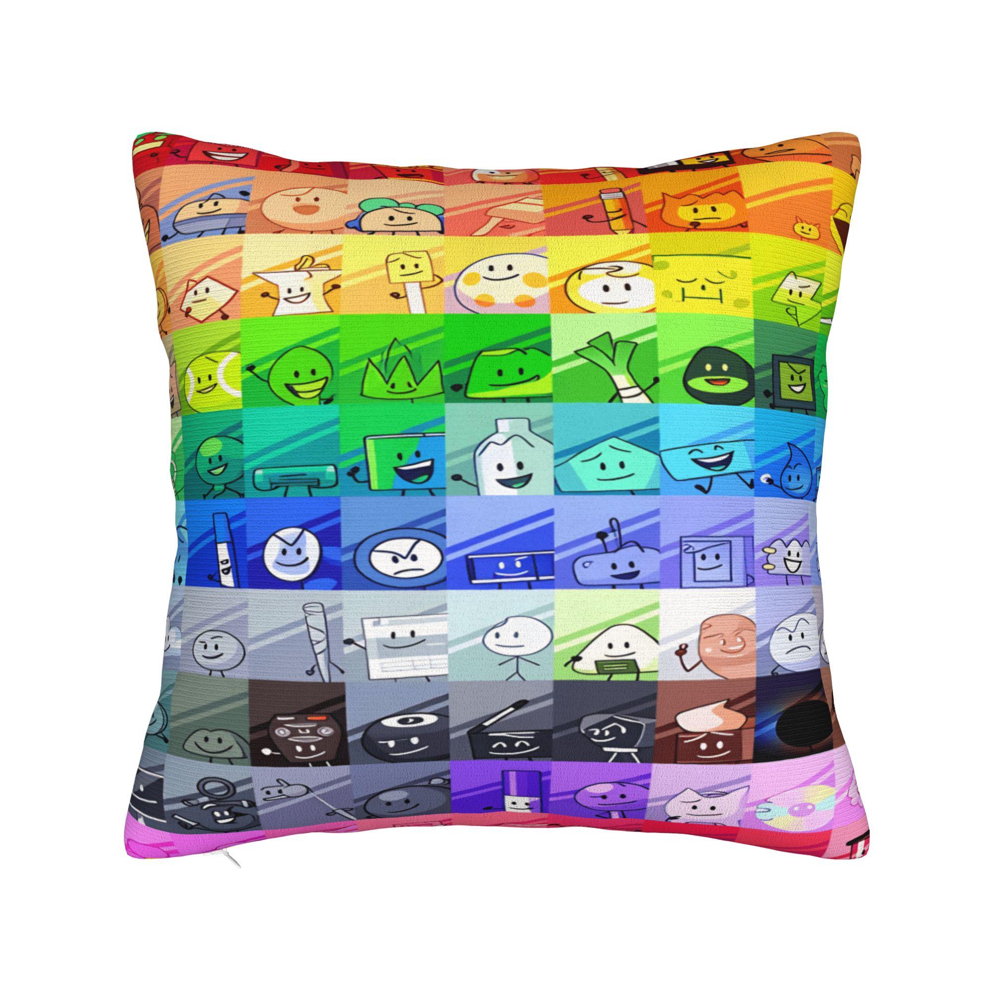 Pillow Cover BFDI Cartoon Fashion Pillow Case For Chair Sofa Home Decor Pillowcases 18x18Inch
Pillow Cover BFDI Cartoon Fashion Pillow Case For Chair Sofa Home Decor Pillowcases 18x18Inch