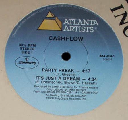 12inch Record CA$HFLOW - Party Freak 8844541 Atlanta Artists 1986 US Dance & Electronica Used
12inch Record CA$HFLOW - Party Freak 8844541 Atlanta Artists 1986 US Dance & Electronica Used