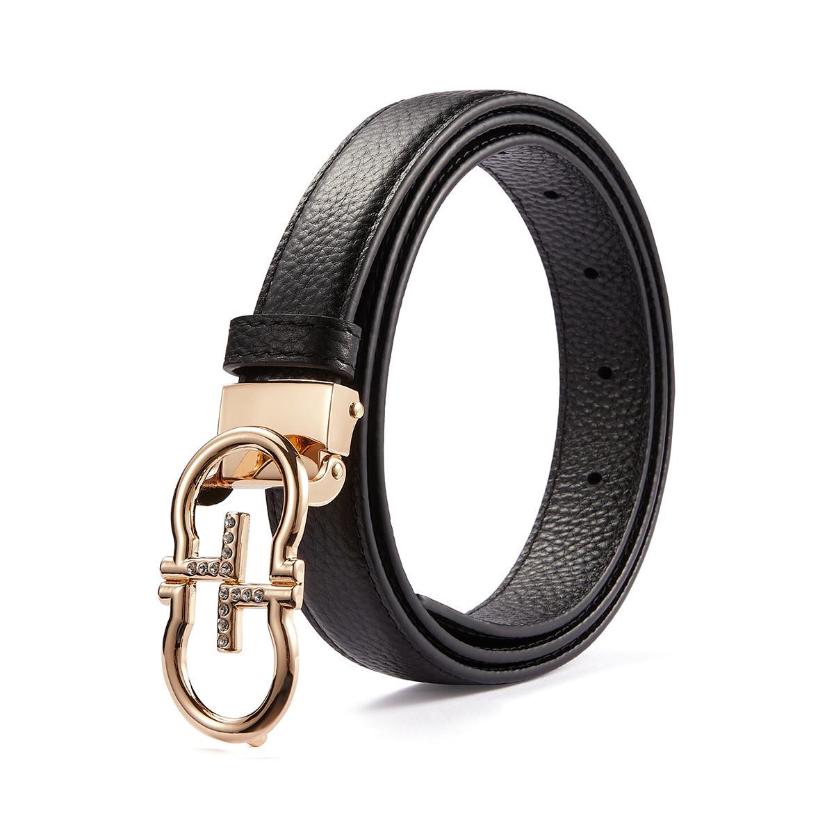 New Girls Belt Double-Sided First-Layer Cowhide Smooth Buckle Belt Versatile Decorative Ins Style Leather Belt Female Tide 105cm
New Girls Belt Double-Sided First-Layer Cowhide Smooth Buckle Belt Versatile Decorative Ins Style Leather Belt Female Tide 105cm
