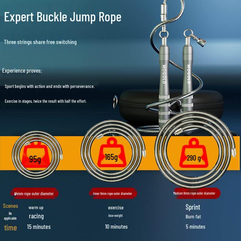 MOGOLD DIY Быстросъемная утяжеленная скакалка для фитнеса и бокса
MOGOLD DIY Быстросъемная утяжеленная скакалка для фитнеса и бокса