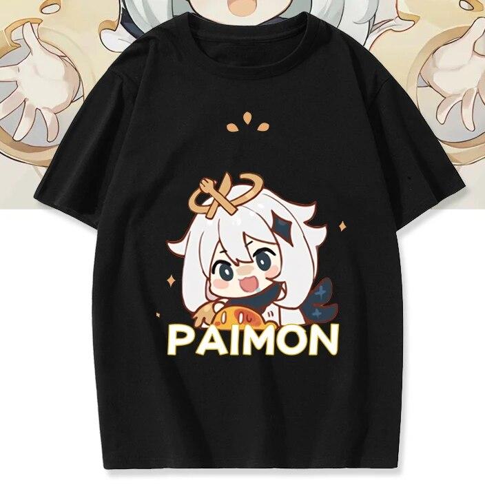 Футболка Kawaii Paimon Genshin Impact с мультяшным рисунком в Корейском стиле, футболка унисекс, летние повседневные свободные мягкие топы, уличная одежда в стиле хип-хоп, футболки
Футболка Kawaii Paimon Genshin Impact с мультяшным рисунком в Корейском стиле, футболка унисекс, летние повседневные свободные мягкие топы, уличная одежда в стиле хип-хоп, футболки