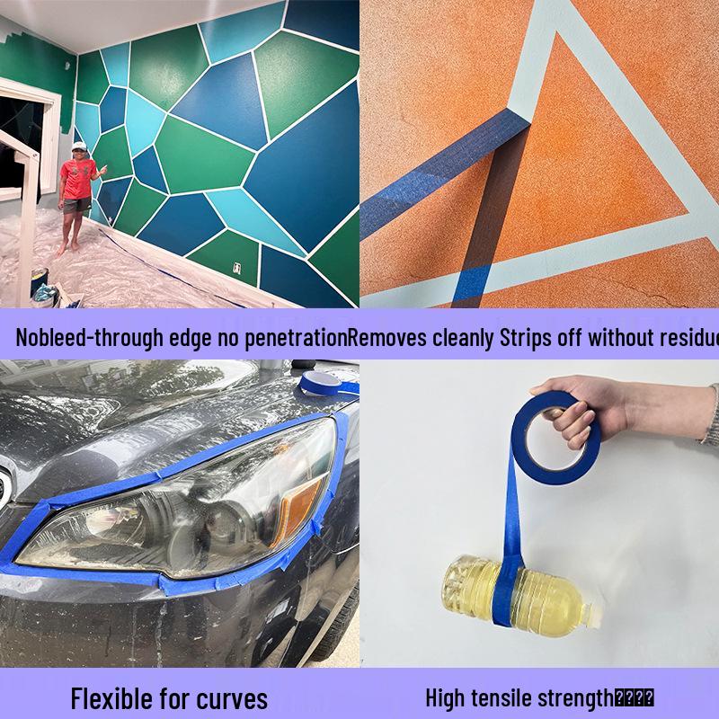 High-Adhesion Blue Textured Paper Tape, UV Resistant, Easy Tear, No Residue, Ideal for Masking, Decoration & Color Separation. Blue Washi UV14-30 Days; Width 1.2cm
High-Adhesion Blue Textured Paper Tape, UV Resistant, Easy Tear, No Residue, Ideal for Masking, Decoration & Color Separation. Blue Washi UV14-30 Days; Width 1.2cm