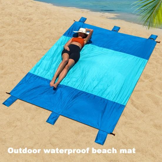 Коврик для пикника, портативное негабаритное пескозащитное пляжное одеяло, складной водостойкий коврик с сумкой для хранения, коврик для пикника A S 
Коврик для пикника, портативное негабаритное пескозащитное пляжное одеяло, складной водостойкий коврик с сумкой для хранения, коврик для пикника A S