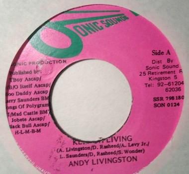 7inch Record ANDY LIVINGSTON - Keep On Living SON0124 Sonic Sounds Jamaica Reggae, Ska & Dub Used
7inch Record ANDY LIVINGSTON - Keep On Living SON0124 Sonic Sounds Jamaica Reggae, Ska & Dub Used