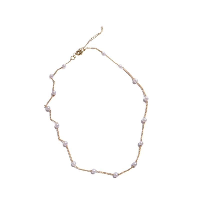 Stylish Pearls Necklace Elegant Neck Chain Small Pearls Necklace Women Fashion Accessories Suitable for Fashion Ladies
Stylish Pearls Necklace Elegant Neck Chain Small Pearls Necklace Women Fashion Accessories Suitable for Fashion Ladies