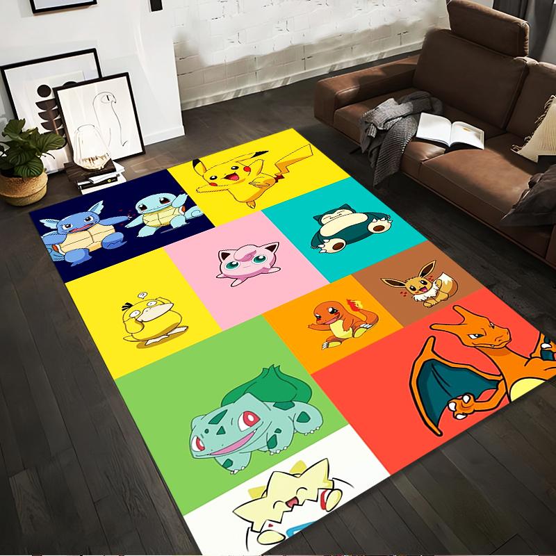 Colorful Cartoon Pokemon Pattern Carpet for Living Room Decor Suitable for use as an anti-slip for living room bedroom sofas 40x60cm( 15x23in )
Colorful Cartoon Pokemon Pattern Carpet for Living Room Decor Suitable for use as an anti-slip for living room bedroom sofas 40x60cm( 15x23in )