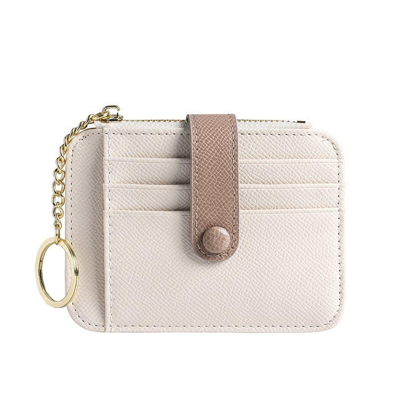 1pcs Compact, mini, ultra-thin new card bag, women s contrasting color student card bag, keychain, change bag, trendy
1pcs Compact, mini, ultra-thin new card bag, women s contrasting color student card bag, keychain, change bag, trendy
