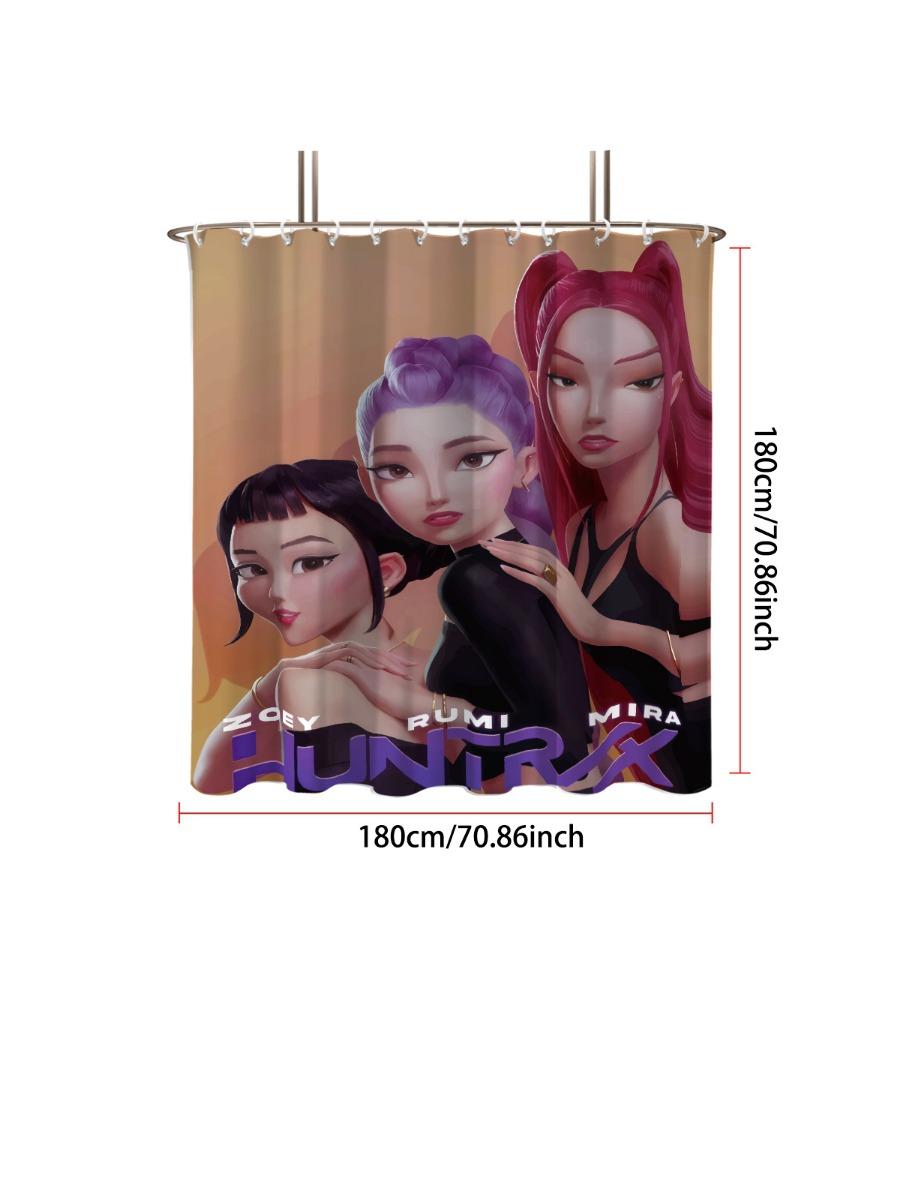 1 шт. K-pop женская группа сценический принт занавеска для душа перегородка конфиденциальность подвесная штора с 12 крючками несколько размеров простая установка 90x180cm
1 шт. K-pop женская группа сценический принт занавеска для душа перегородка конфиденциальность подвесная штора с 12 крючками несколько размеров простая установка 90x180cm