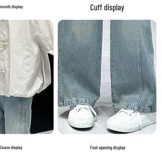 2025 Girls Spring & Autumn Outerwear: Casual Tops & Windbreaker with Denim Pants 170
2025 Girls Spring & Autumn Outerwear: Casual Tops & Windbreaker with Denim Pants 170