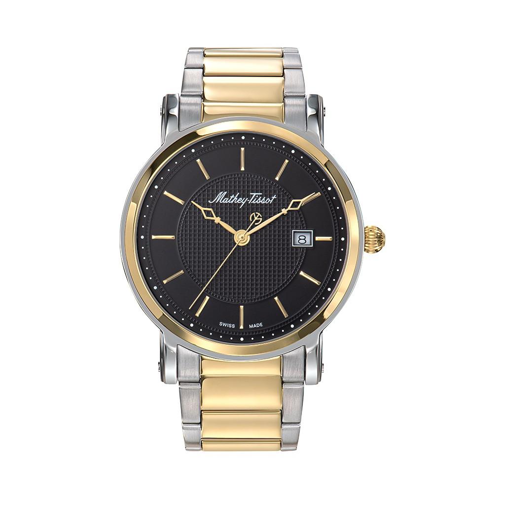 Mathey-Tissot City двухцветные кварцевые мужские часы из нержавеющей стали с черным циферблатом HB611251MBN чёрный
Mathey-Tissot City двухцветные кварцевые мужские часы из нержавеющей стали с черным циферблатом HB611251MBN чёрный
