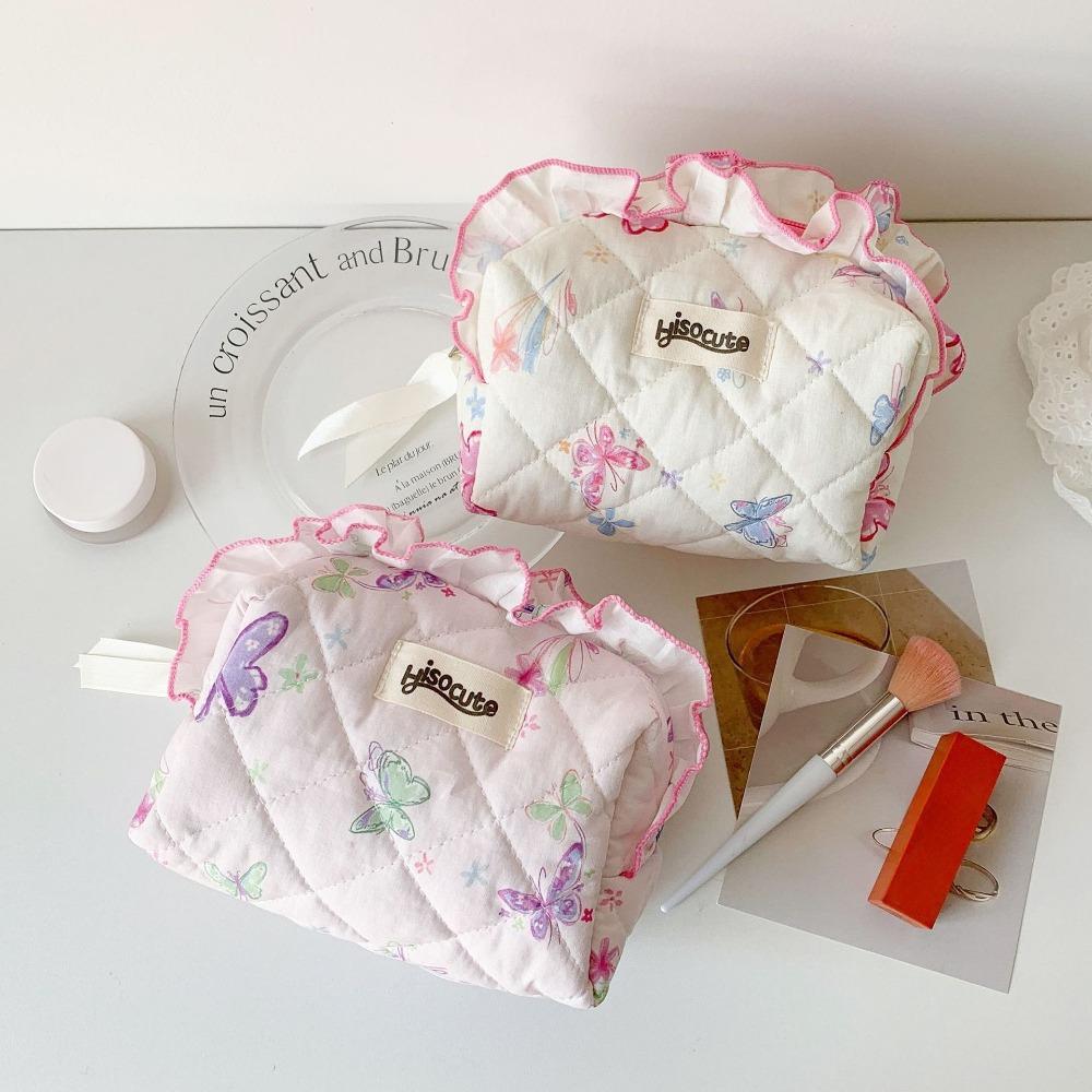 Flower Butterfly Korean Cosmetic Bag Large Capacity Storage Pouch Kawaii Stationery Bag Women StyleC-Rectangle
Flower Butterfly Korean Cosmetic Bag Large Capacity Storage Pouch Kawaii Stationery Bag Women StyleC-Rectangle