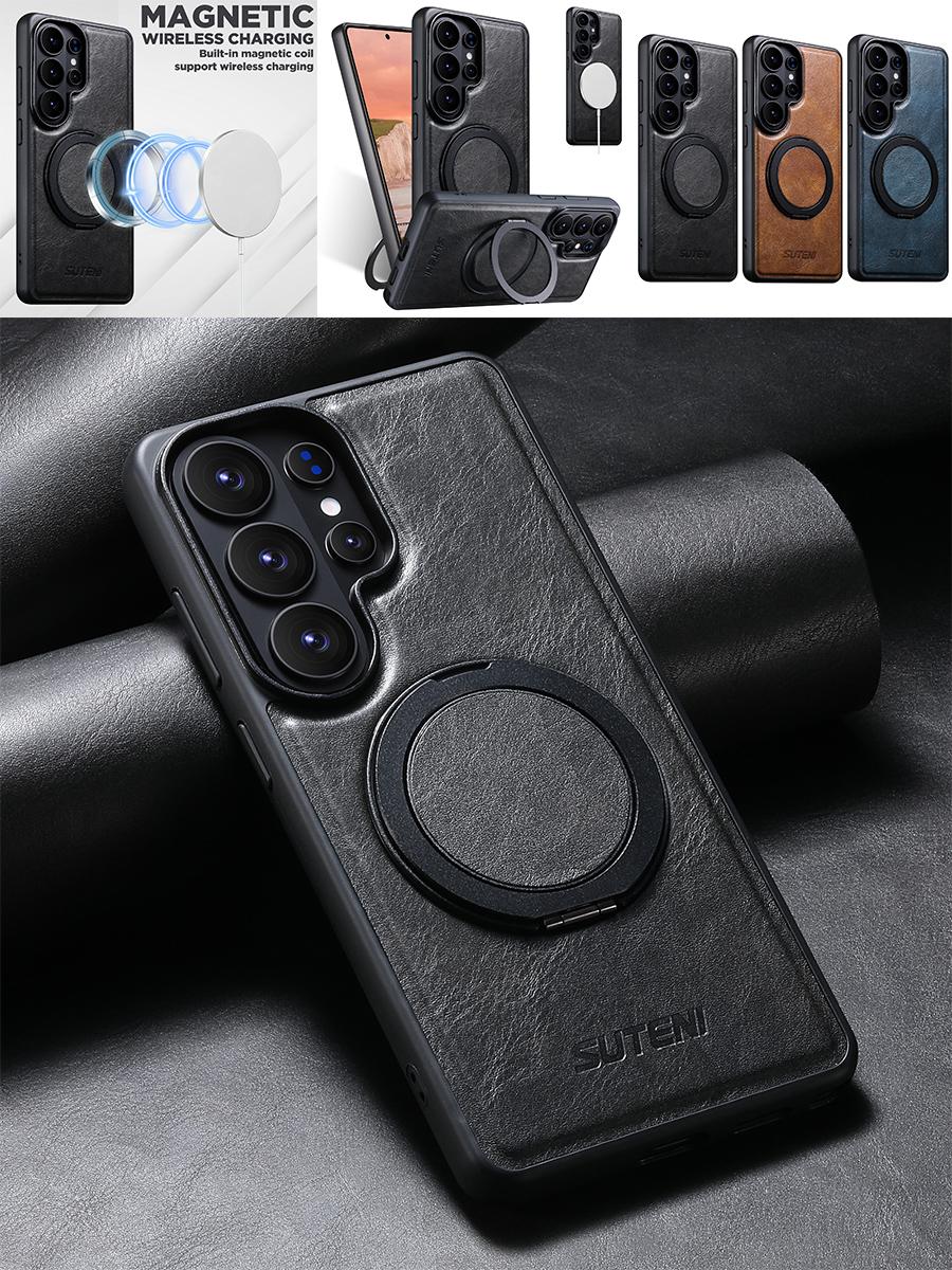Oil Wax Pattern Leather Case for Samsung Galaxy S26 Ultra S25 Plus S24 S23 S22 Magnetic Metal Ring Holder Shockproof Phone Cover Galaxy S26 Ultra чёрный
Oil Wax Pattern Leather Case for Samsung Galaxy S26 Ultra S25 Plus S24 S23 S22 Magnetic Metal Ring Holder Shockproof Phone Cover Galaxy S26 Ultra чёрный