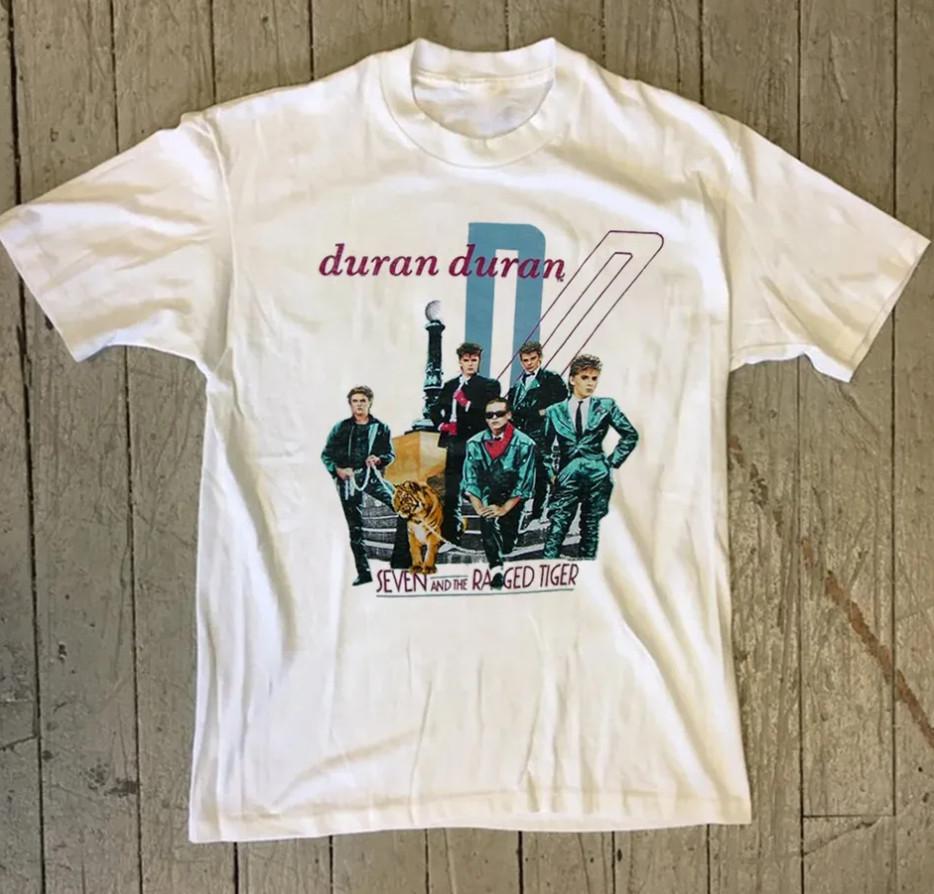 Vintage 1984 Duran Duran Rock Band World Tour Concert T-shirt, size S-4XL S
Vintage 1984 Duran Duran Rock Band World Tour Concert T-shirt, size S-4XL S