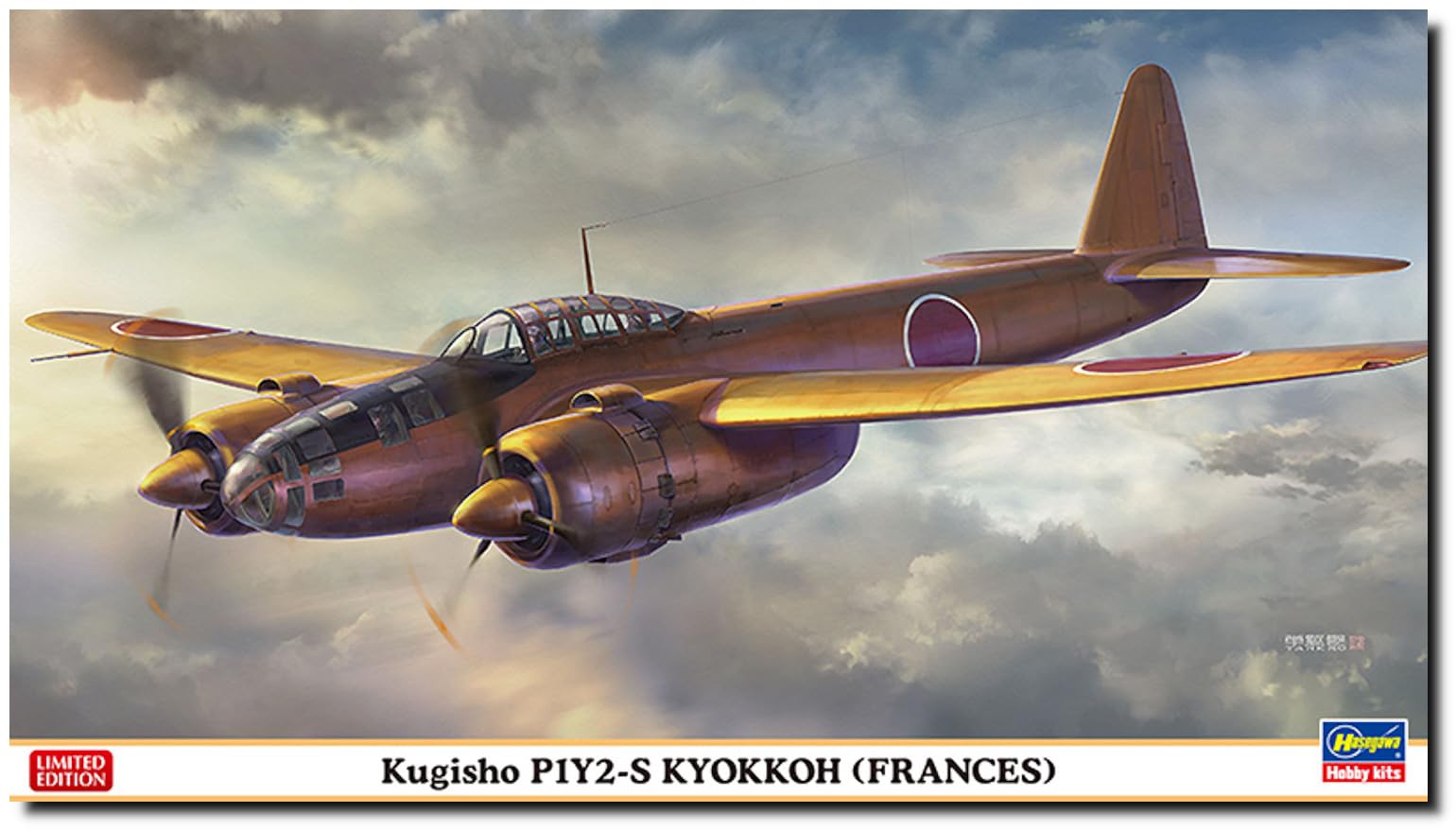 Hasegawa Japanese Navy Aircraft Factory Night Fighter Aurora Plastic Model 02189 1/72 P1Y2-S
Hasegawa Japanese Navy Aircraft Factory Night Fighter Aurora Plastic Model 02189 1/72 P1Y2-S