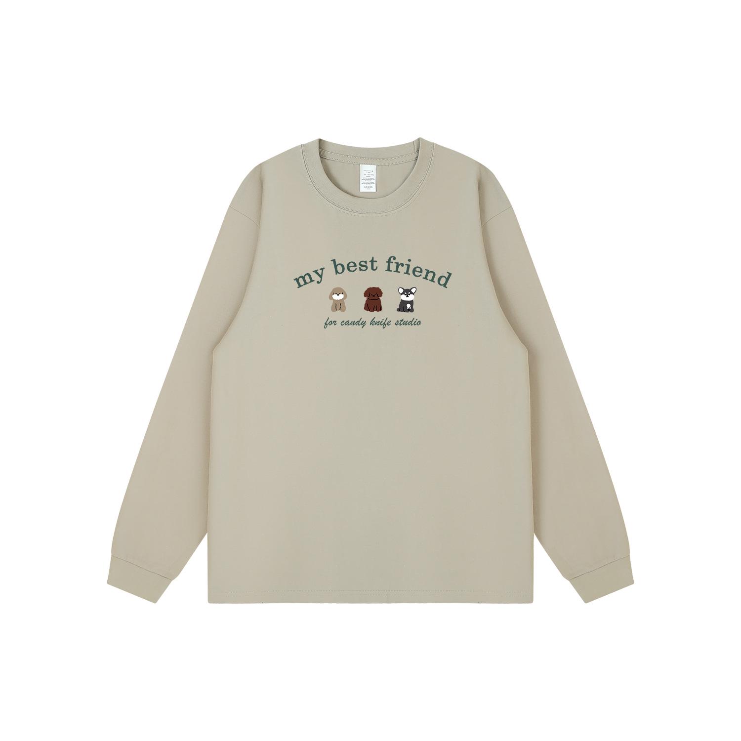 Милая мультяшная парная футболка в корейском стиле с длинными рукавами на манжетах для осени и зимы XL
Милая мультяшная парная футболка в корейском стиле с длинными рукавами на манжетах для осени и зимы XL