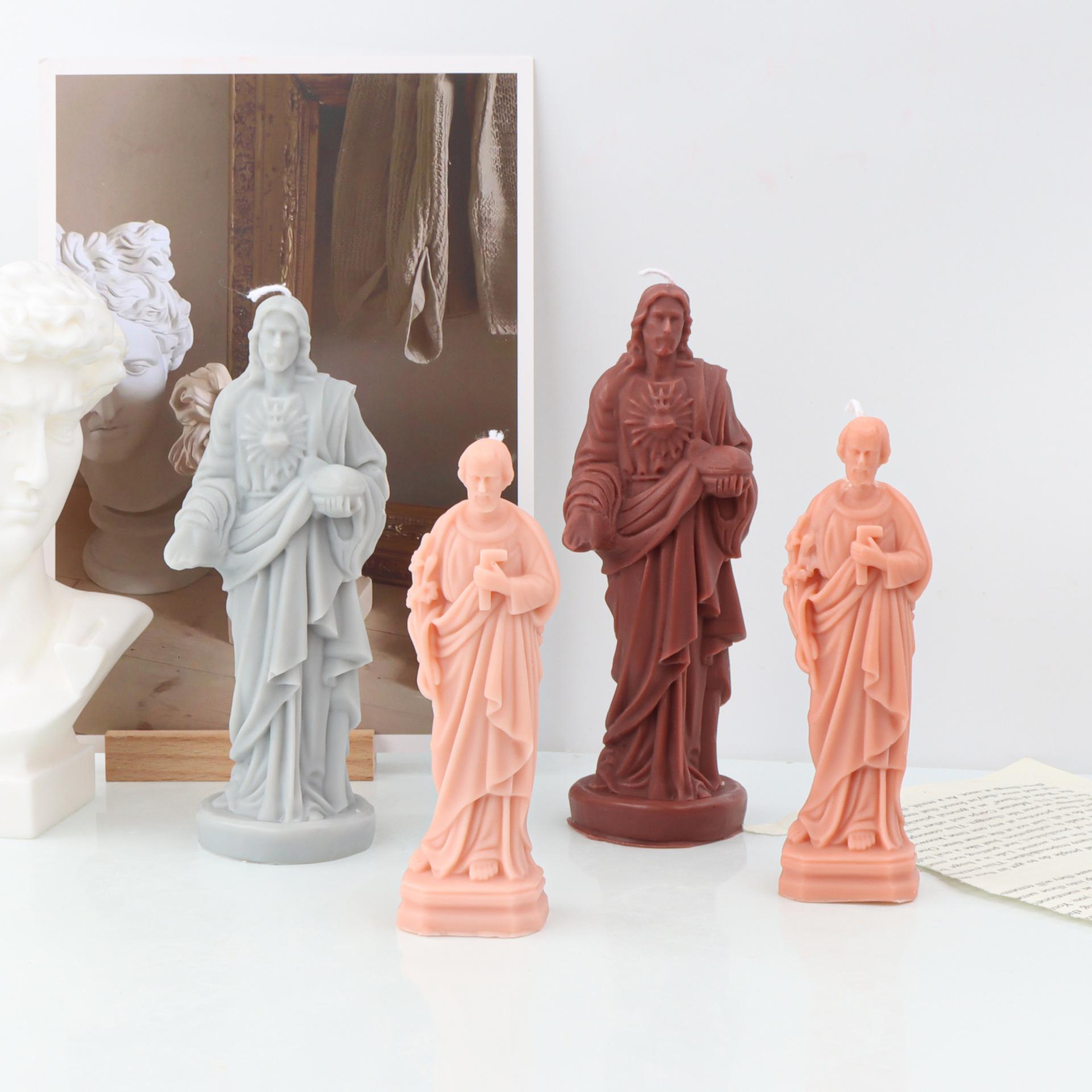 3D скульптура Девы Марии Спасителя Иисуса, силиконовая форма для свечей, сделай сам, форма для ароматерапии, свечей, мыла для крестной матери, дня матери
3D скульптура Девы Марии Спасителя Иисуса, силиконовая форма для свечей, сделай сам, форма для ароматерапии, свечей, мыла для крестной матери, дня матери