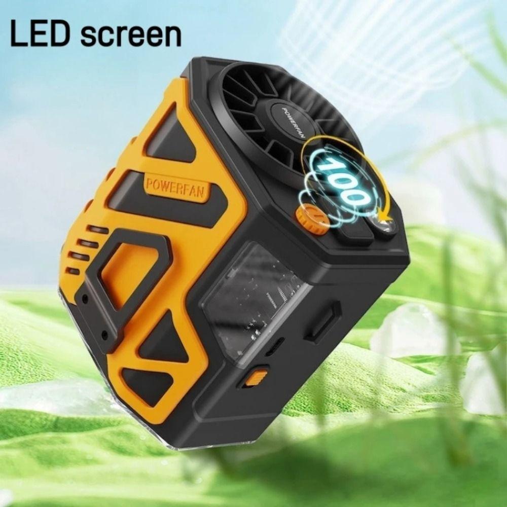 6000mAh Battery Waist Fan Air Conditioning Fan Hand Fan Mini Waist Clip on Fan Camping Sports жовтий
6000mAh Battery Waist Fan Air Conditioning Fan Hand Fan Mini Waist Clip on Fan Camping Sports жовтий