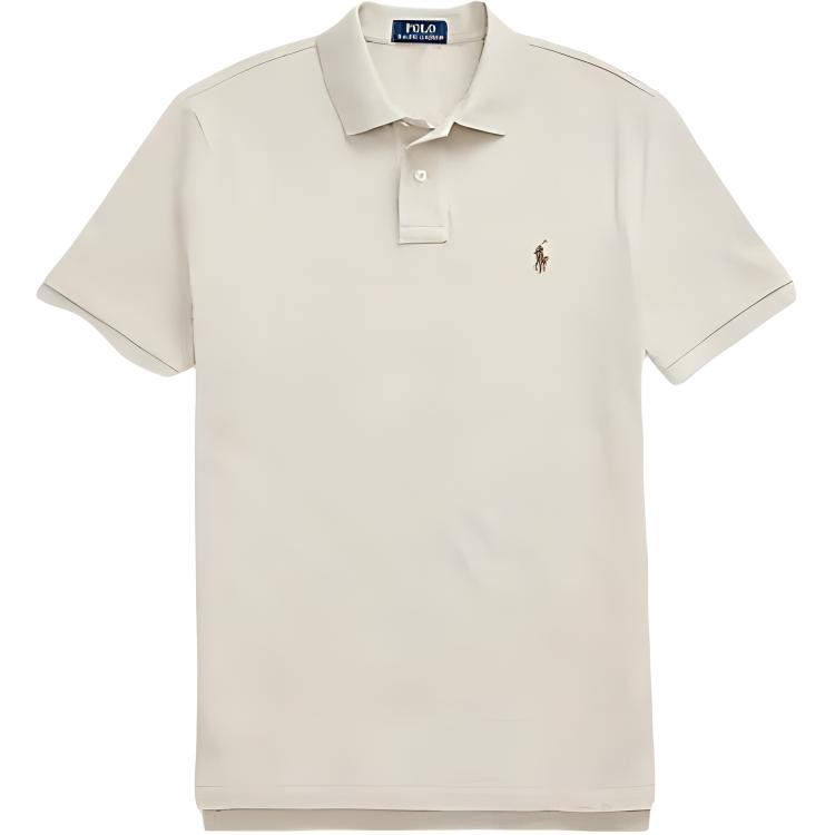 Polo Ralph Lauren однотонный свитер с вышитым логотипом в виде маленького пони, рубашка поло с коротким рукавом, мужские топы бежевого цвета 710557751-048 XL
Polo Ralph Lauren однотонный свитер с вышитым логотипом в виде маленького пони, рубашка поло с коротким рукавом, мужские топы бежевого цвета 710557751-048 XL