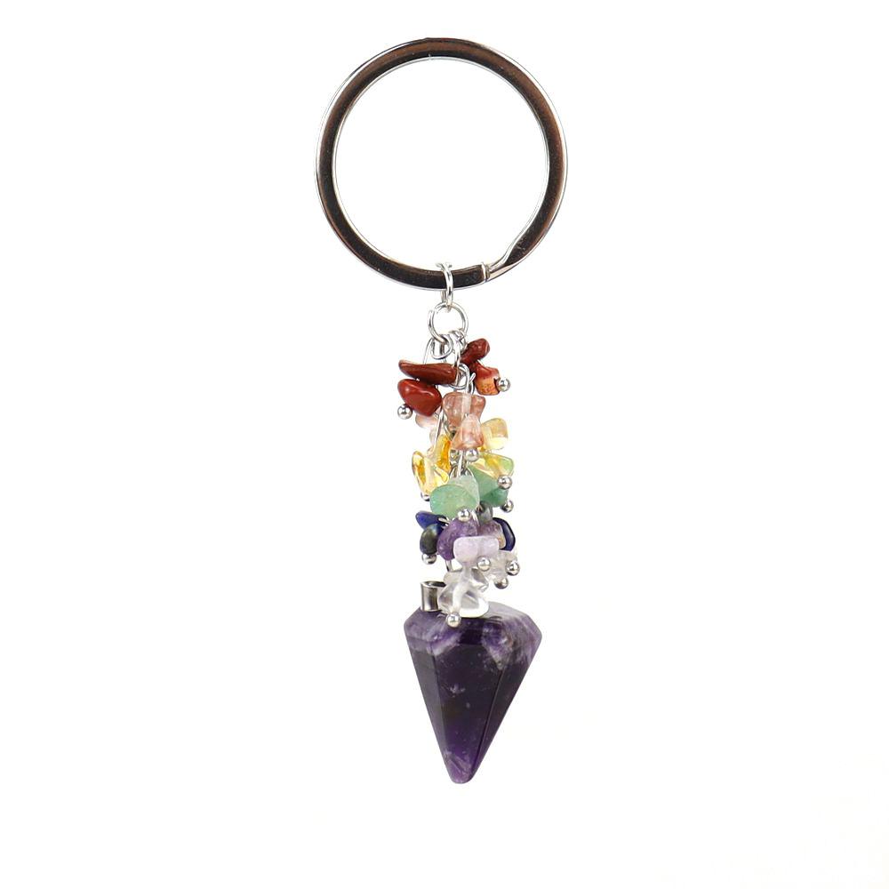 Natural Colorful Gravel Hexagonal Prism Hexagonal Column Keychain Pendant, Wall Hanging Pendant, Bag Pendant K32 аметист
Natural Colorful Gravel Hexagonal Prism Hexagonal Column Keychain Pendant, Wall Hanging Pendant, Bag Pendant K32 аметист