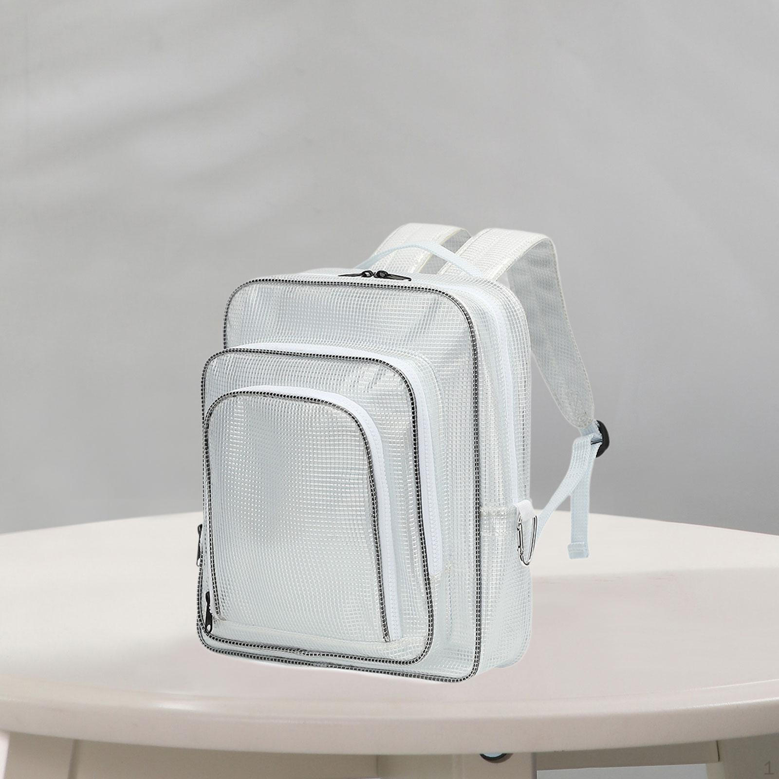 Anti Statics Clear PVC Backpack,Cleanroom Tool Backpack Accessories No Dust Practical Transparent
Anti Statics Clear PVC Backpack,Cleanroom Tool Backpack Accessories No Dust Practical Transparent