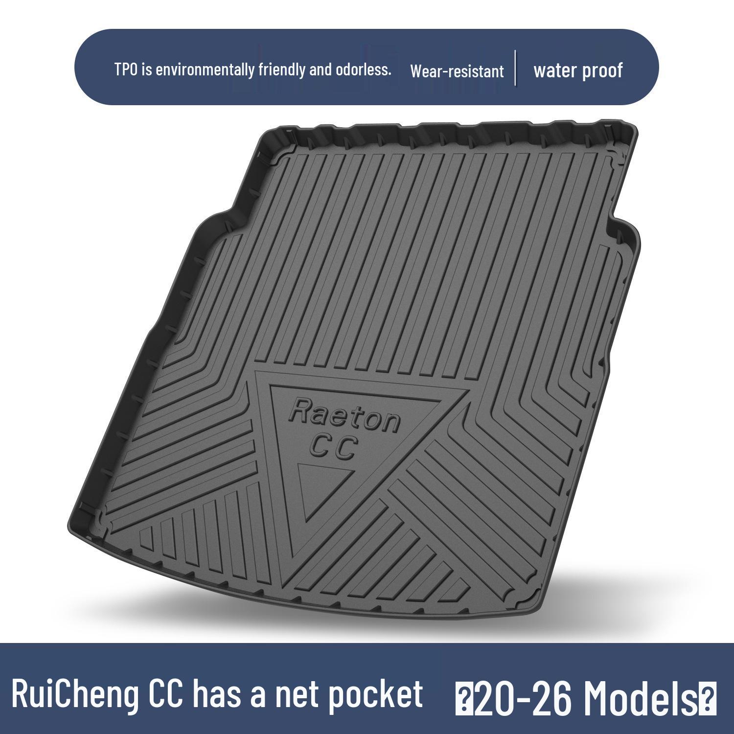 Changan Reichen Blue Whale CC Trunk Mat - TPE Interior Accessory & Car Decoration Supplies 100*90 cm
Changan Reichen Blue Whale CC Trunk Mat - TPE Interior Accessory & Car Decoration Supplies 100*90 cm
