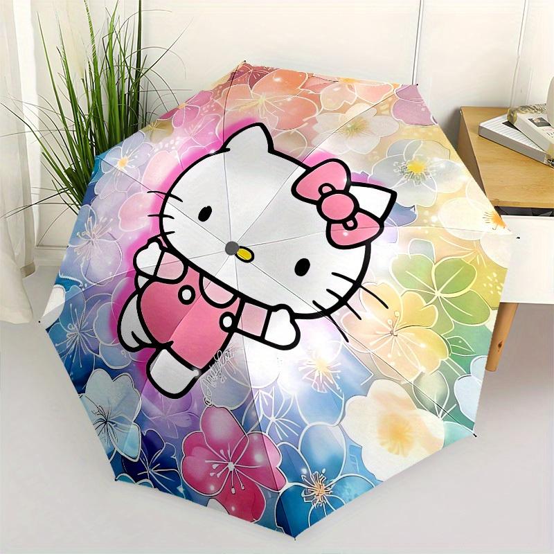 1pc Hello Kitty Floral Background Umbrella with Plastic Handle,Suitable for All Seasons Home Travel Outdoor UmbrellaSanlio032
1pc Hello Kitty Floral Background Umbrella with Plastic Handle,Suitable for All Seasons Home Travel Outdoor UmbrellaSanlio032