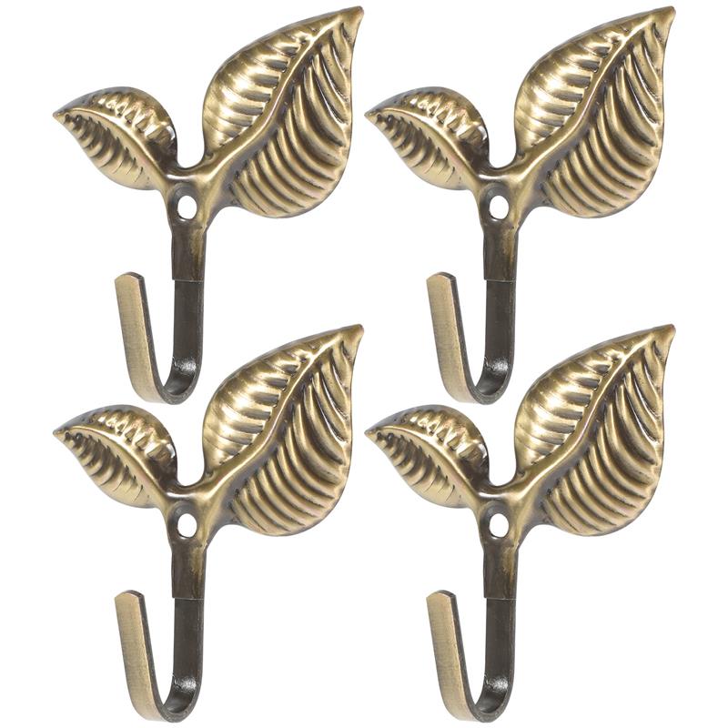 4Pcs Wall Mounted Leaf Hook Wrought Iron Rustic Wall Hook Decorative Coat Hook Vintage Coat Hooks for Bags Hats Keys Towels 7.50X7.00X2.40CM золотистий
4Pcs Wall Mounted Leaf Hook Wrought Iron Rustic Wall Hook Decorative Coat Hook Vintage Coat Hooks for Bags Hats Keys Towels 7.50X7.00X2.40CM золотистий