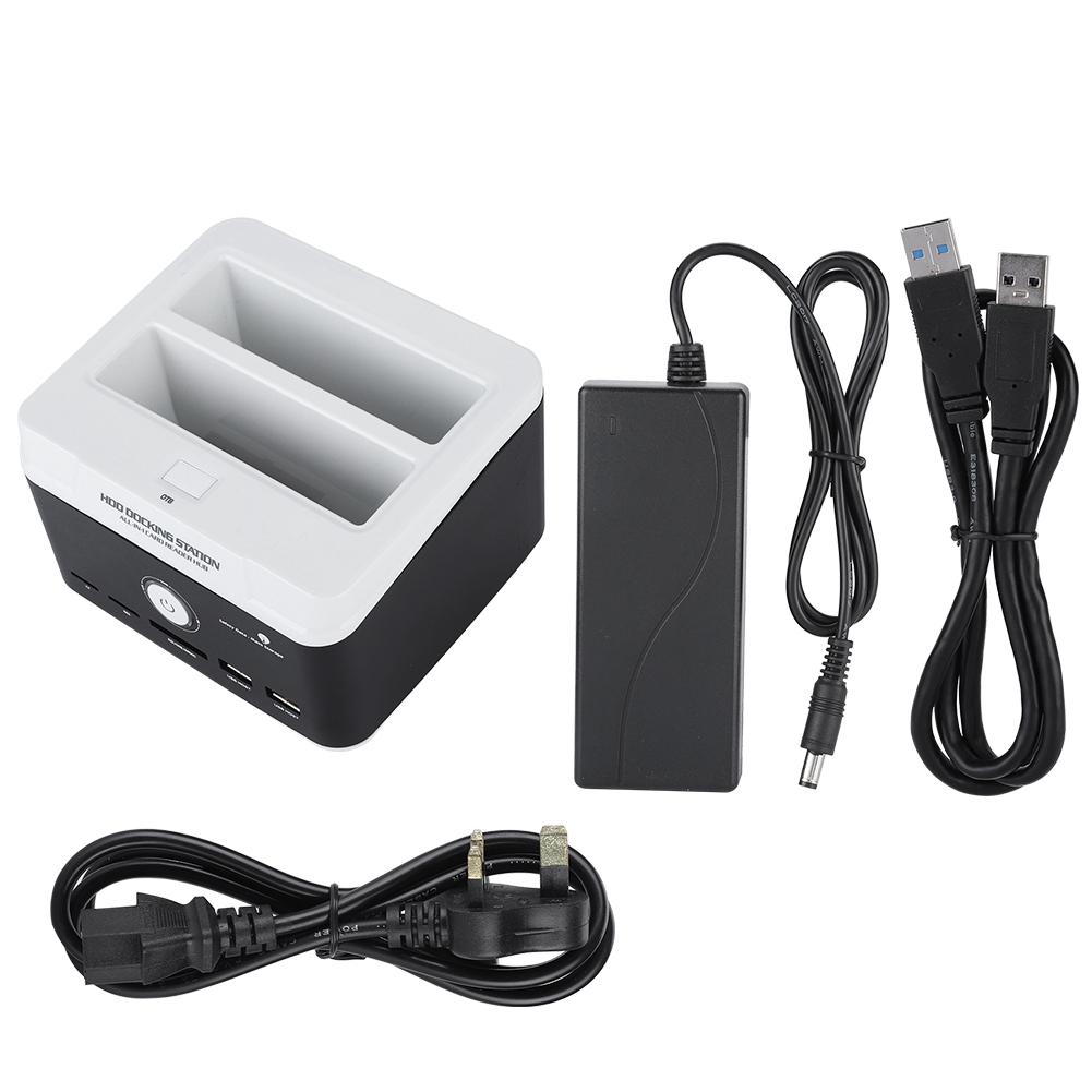 Док-станція для HDD USB3.0 SATA Зовнішній корпус для 2.5 3.5 IDe SATA Iii III UK Plug
Док-станція для HDD USB3.0 SATA Зовнішній корпус для 2.5 3.5 IDe SATA Iii III UK Plug