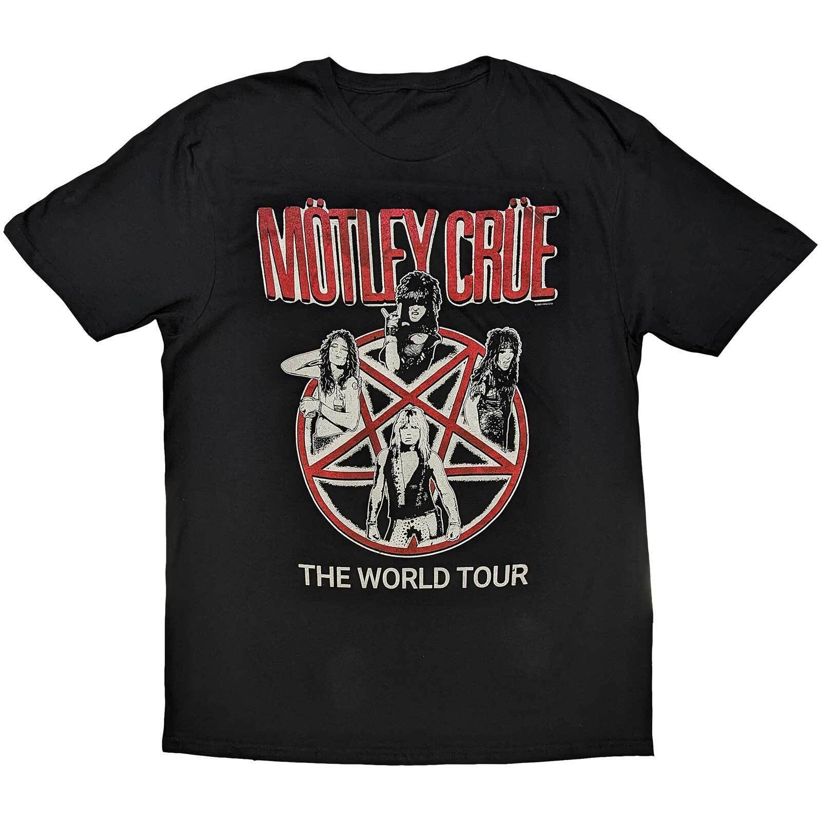 26 Motley Crue Vintage World Tour Pentagram Shirt S-XXL Official Band T-shirt Unisex T-Shirt XXXXL
26 Motley Crue Vintage World Tour Pentagram Shirt S-XXL Official Band T-shirt Unisex T-Shirt XXXXL