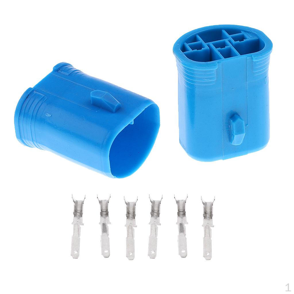 1 Pair 9004/HB1/9007/ Headlight Male Plug Wire Harness Sockets
1 Pair 9004/HB1/9007/ Headlight Male Plug Wire Harness Sockets