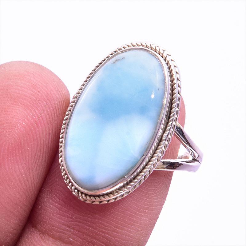 Natural Republic Larimar Gemstone 925 Solid Sterling Silver Gift Ring S.8 O8w27
Natural Republic Larimar Gemstone 925 Solid Sterling Silver Gift Ring S.8 O8w27
