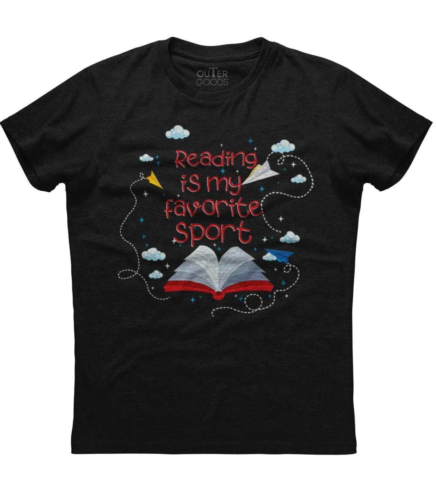 Reading Is My Favorite Sport Funny Book Lover Phrase TShirt Summer Cotton ONeck Short Sleeve Mens T Shirt New S3XL S
Reading Is My Favorite Sport Funny Book Lover Phrase TShirt Summer Cotton ONeck Short Sleeve Mens T Shirt New S3XL S