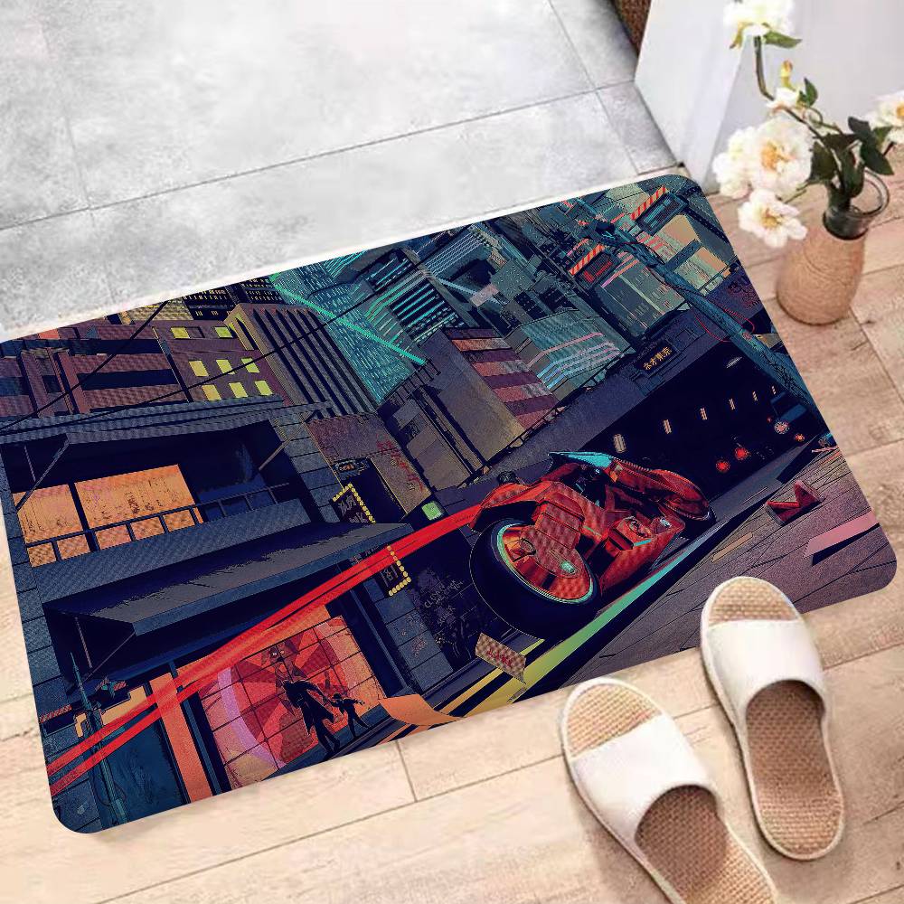 Japanese Manga A-AKIRA Non-Slip Washable Door Mat for Living Room Sofa Chairs Kitchen Bedside Area Rugs 40x60 cm
Japanese Manga A-AKIRA Non-Slip Washable Door Mat for Living Room Sofa Chairs Kitchen Bedside Area Rugs 40x60 cm