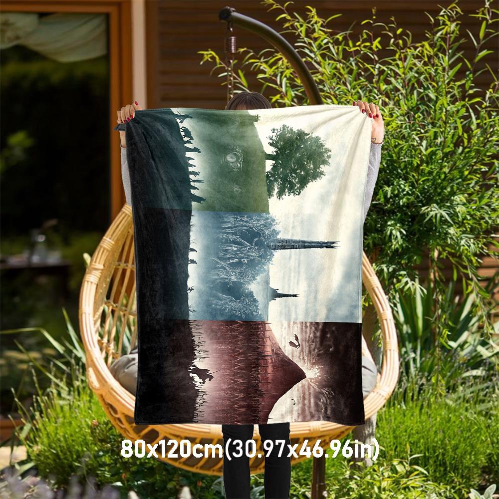 1pc Middle-earth, Lord of the Rings, Fantasy - Throw Blanket, Soft, Flannel Blankets, Living Room, All Seasons Use-1021208 80x120cm
1pc Middle-earth, Lord of the Rings, Fantasy - Throw Blanket, Soft, Flannel Blankets, Living Room, All Seasons Use-1021208 80x120cm